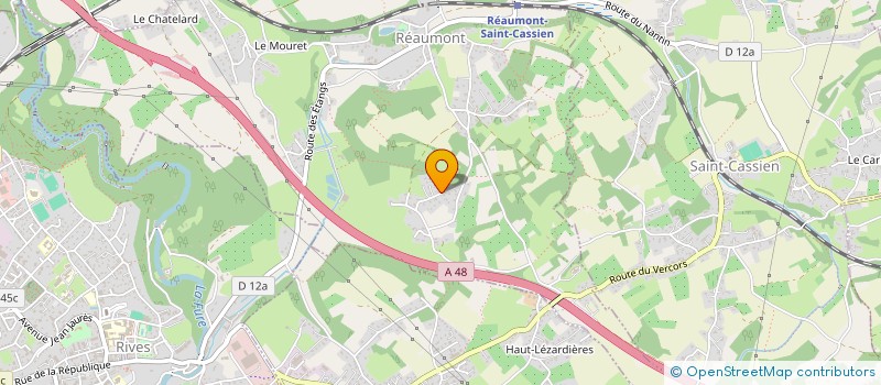 localisation de l'entreprise STAFIDAC à REAUMONT