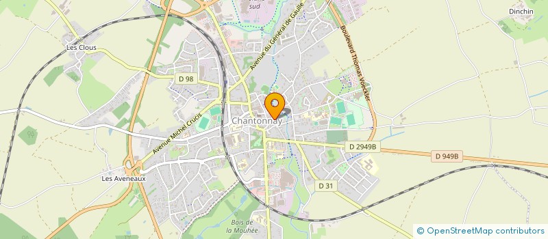 localisation de l'entreprise STAG INVEST  CHANTONNAY