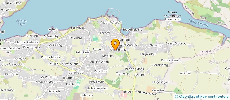 localisation de l'entreprise STAGABER  LANDEDA