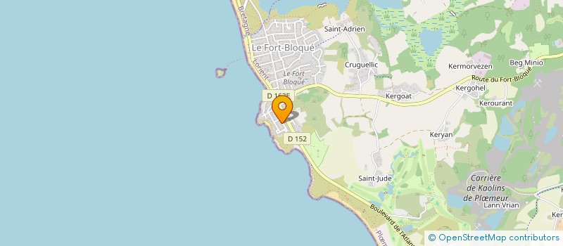 localisation de l'entreprise STAGADON à PLOEMEUR