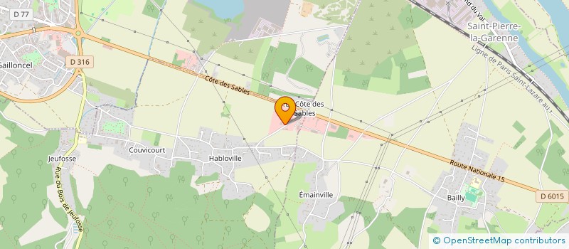 localisation de l'entreprise STAGE EQUIPEMENTS  SAINT-AUBIN-SUR-GAILLON