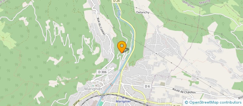 localisation de l'entreprise STAGE EVENTS RHONE-ALPES  MARIGNIER