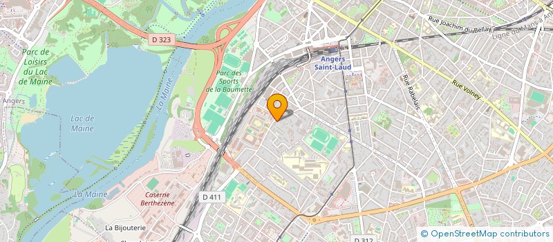 localisation de l'entreprise STAGE EXPERIENCE  ANGERS