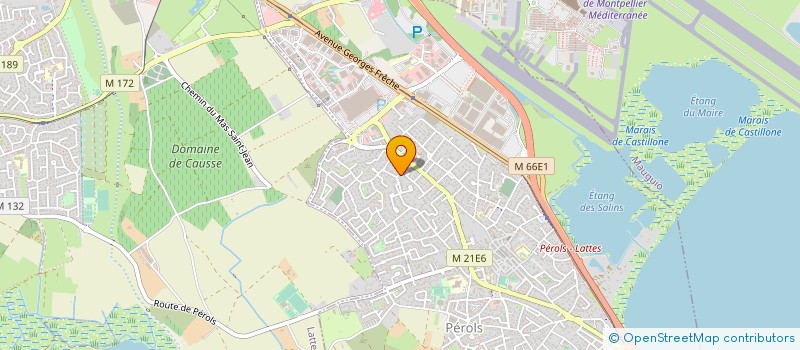 localisation de l'entreprise STAGE INTERNATIONAL DE JUDO DE MONTPELLIER (SIJM) à PEROLS