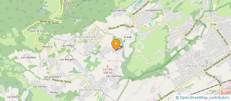 localisation de l'entreprise STAGES FOOTBALL COURCHEVEL  COURCHEVEL