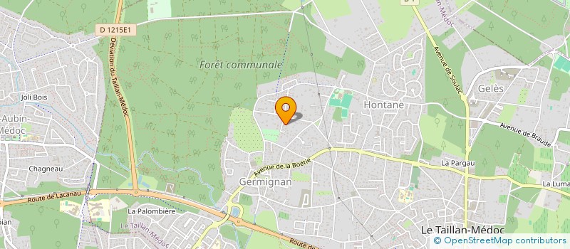 localisation de l'entreprise STAGEUP  LE TAILLAN-MEDOC