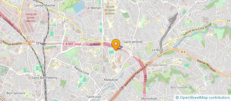 localisation de l'entreprise STAGIAIRES ANC STAGIERES FPA  MARSEILLE