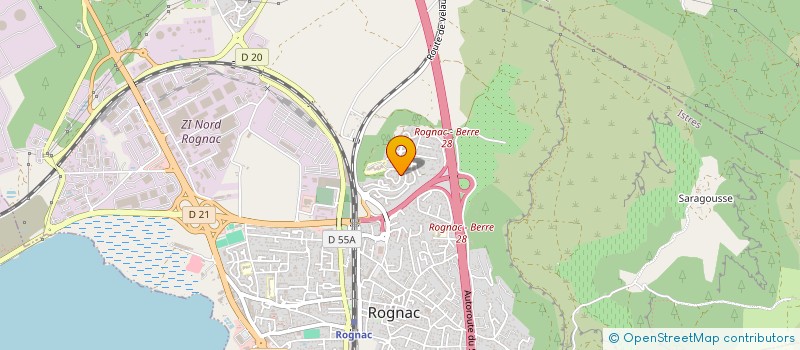 localisation de l'entreprise STAGIFY  ROGNAC