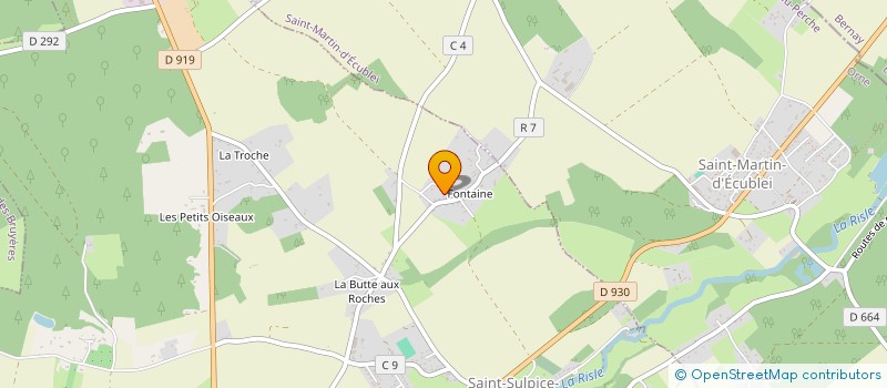 localisation de l'entreprise STAGOS à SAINT-SULPICE-SUR-RISLE