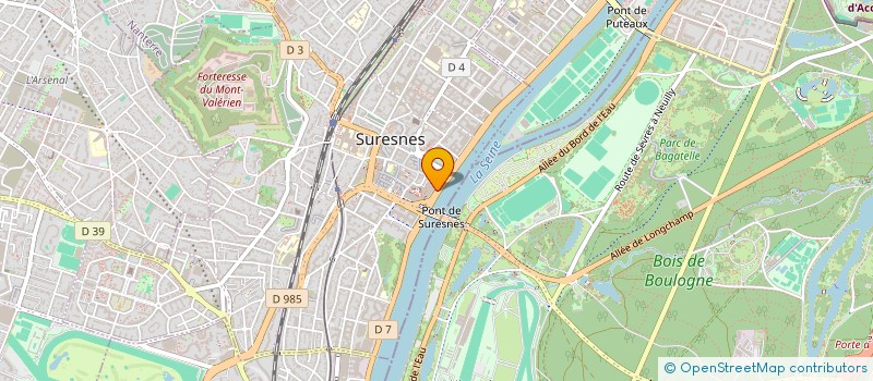 localisation de l'entreprise STAGS PARTICIPATIONS IV à SURESNES