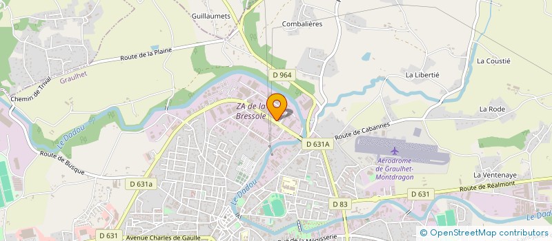 localisation de l'entreprise STAHL FRANCE SAS à GRAULHET