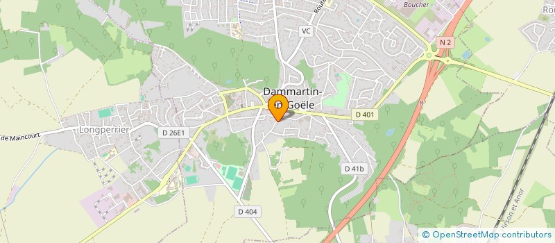 localisation de l'entreprise STAIF NOUVELLE à DAMMARTIN-EN-GOELE
