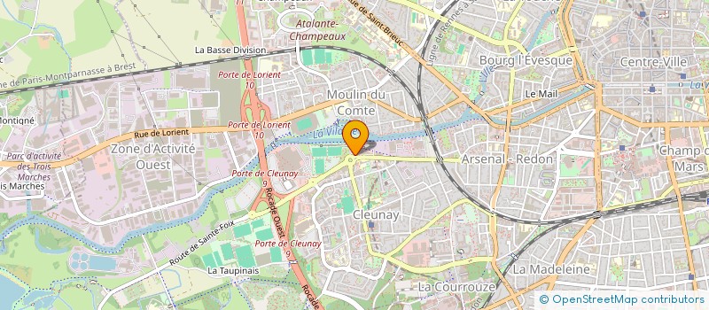 localisation de l'entreprise STAIM BRETAGNE à RENNES