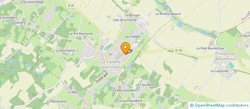 localisation de l'entreprise STAIRSOFT à LA CAILLERE-SAINT-HILAIRE