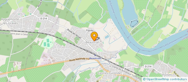 localisation de l'entreprise STAIRWAY MIKE MUSIC  BEAUTIRAN