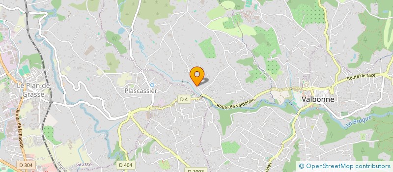 localisation de l'entreprise STAKANE  CHATEAUNEUF-GRASSE