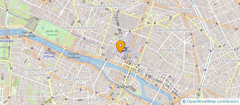localisation de l'entreprise STAKATO à PARIS