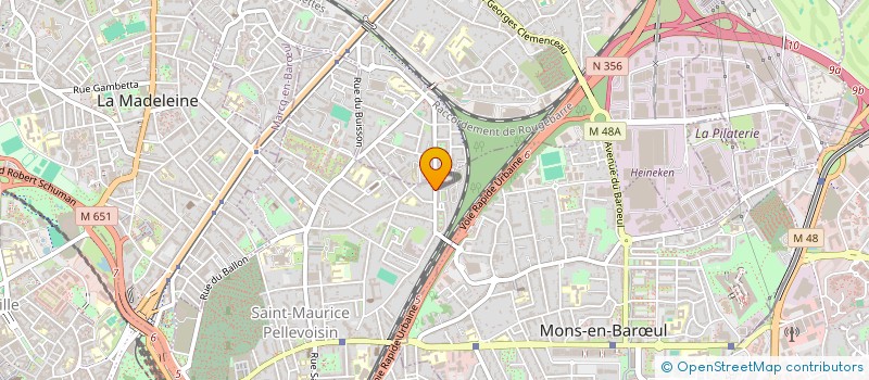 localisation de l'entreprise STAKEUS à LILLE