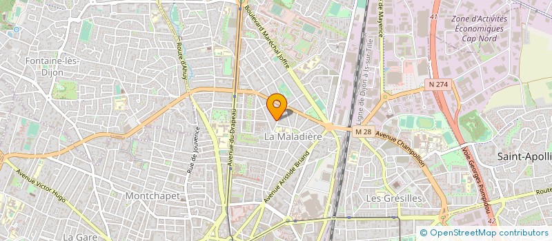 localisation de l'entreprise STAKHA CONSULTING  DIJON