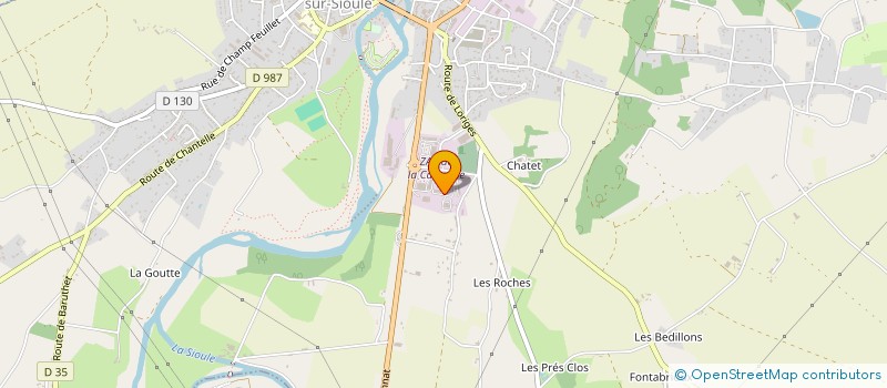 localisation de l'entreprise STAL  SAINT-POURCAIN-SUR-SIOULE