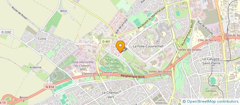 localisation de l'entreprise STAL à CAEN