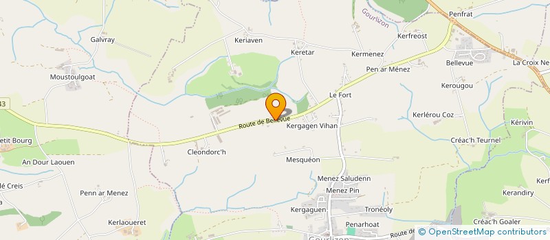 localisation de l'entreprise STAL PENKER  GOURLIZON