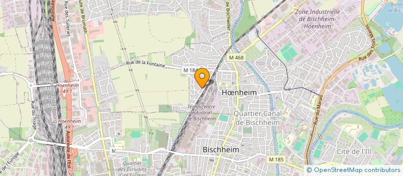 localisation de l'entreprise STALA  HNHEIM