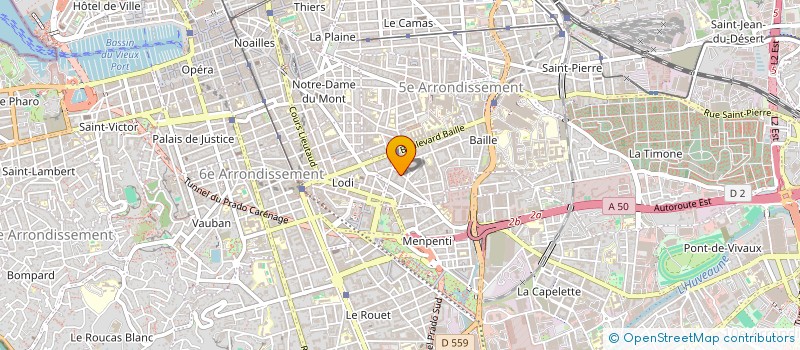localisation de l'entreprise STALBE  MARSEILLE
