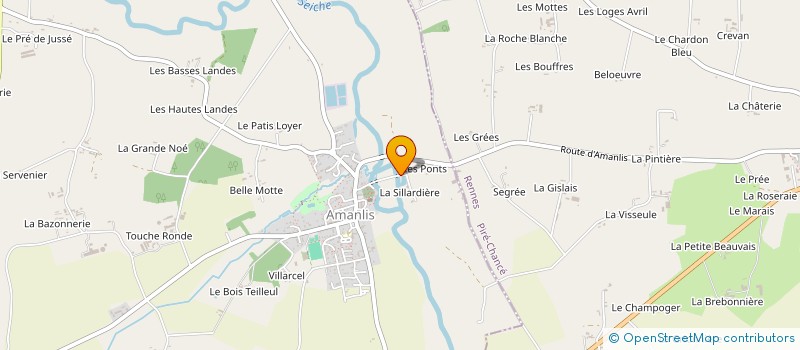 localisation de l'entreprise STALCA  SAINT-GILLES