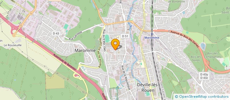 localisation de l'entreprise STALE  MAROMME