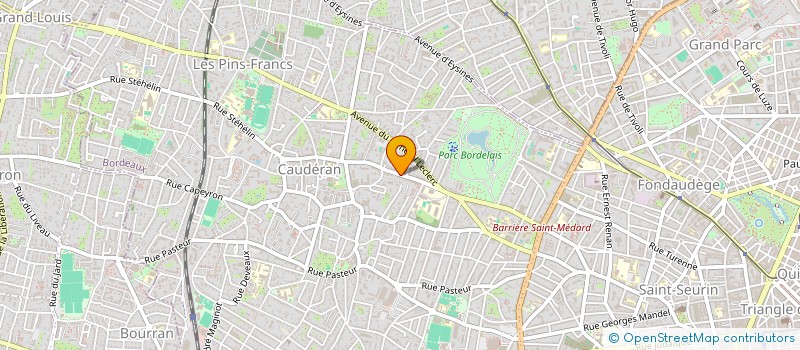 localisation de l'entreprise STALE  BORDEAUX