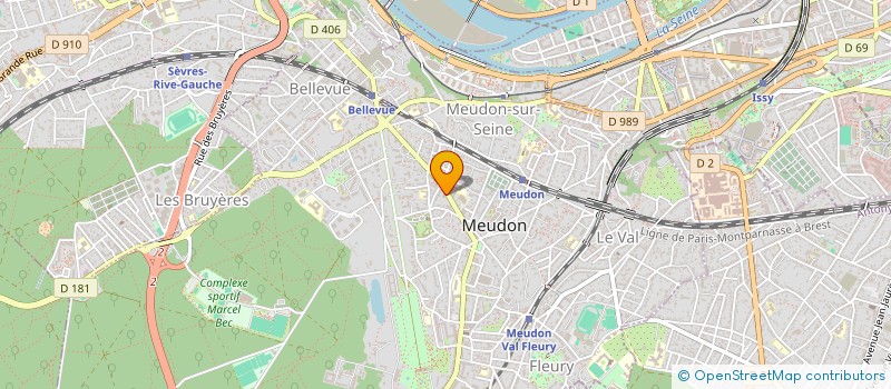 localisation de l'entreprise STALE FISH  MEUDON