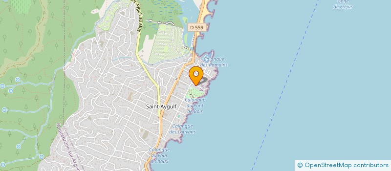 localisation de l'entreprise STALENAV  FREJUS