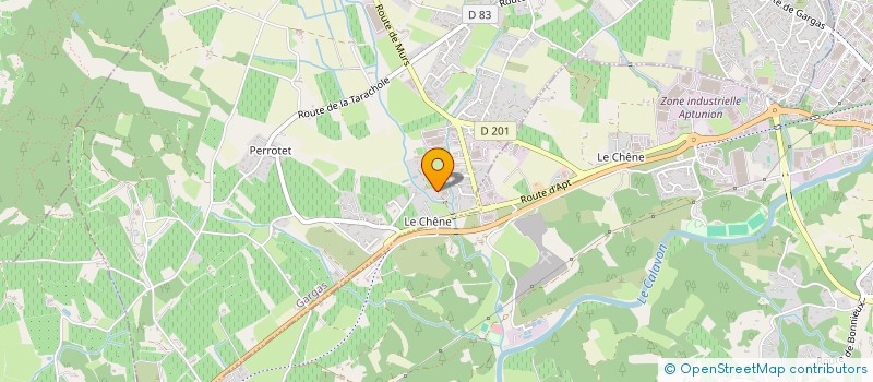 localisation de l'entreprise STALEX  GARGAS