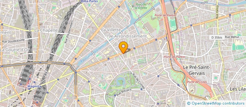 localisation de l'entreprise STALIN'G FIBRE  PARIS