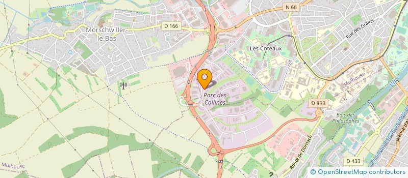 localisation de l'entreprise STALLINI  MULHOUSE