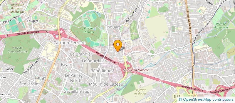 localisation de l'entreprise STALLION  VILLENAVE-D'ORNON