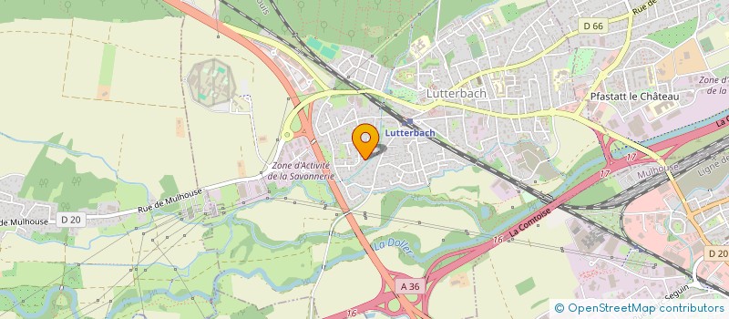 localisation de l'entreprise STALLION INDUSTRY  LUTTERBACH