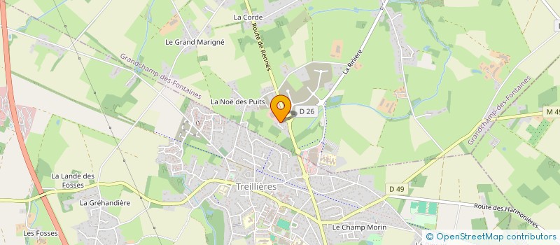 localisation de l'entreprise STALLISE  GRANDCHAMP-DES-FONTAINES