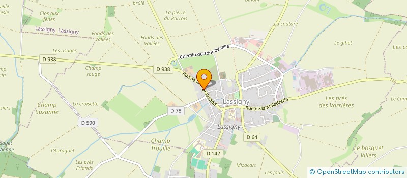 localisation de l'entreprise STALMANS TESTE IMMO  LASSIGNY