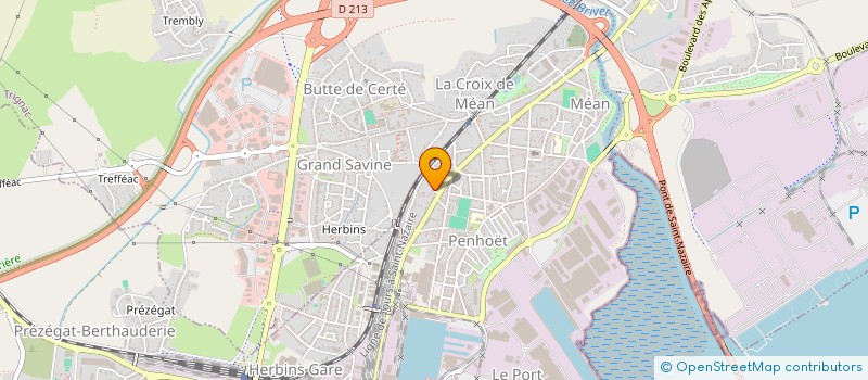 localisation de l'entreprise STALMET à SAINT-NAZAIRE