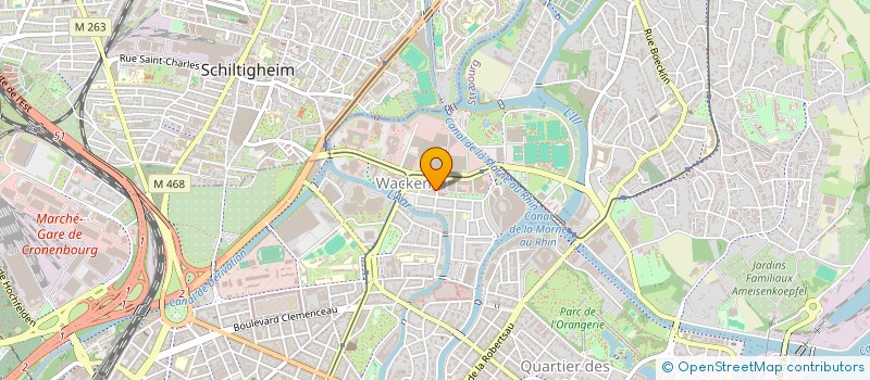 localisation de l'entreprise STALTER WACKEN à STRASBOURG