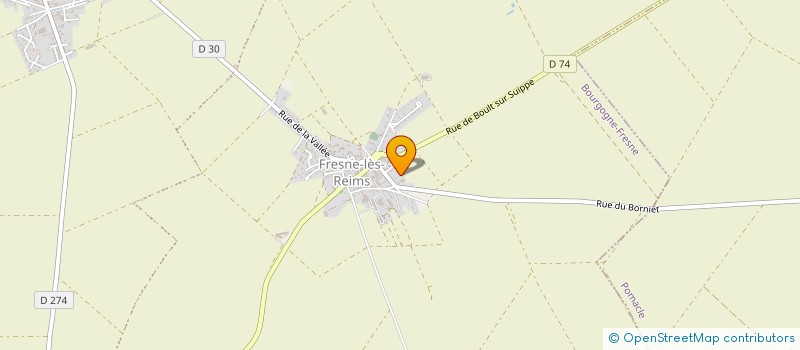 localisation de l'entreprise STALYWAN  BOURGOGNE-FRESNE