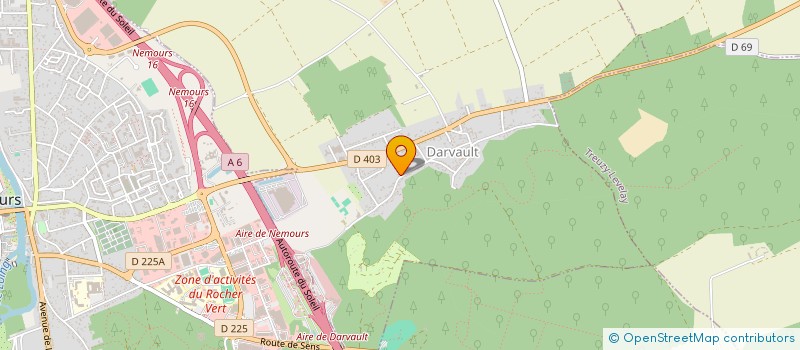 localisation de l'entreprise STALZ - C.D.I. à DARVAULT