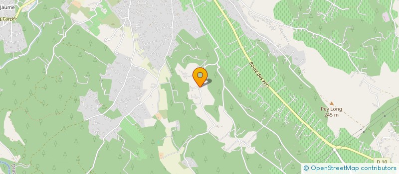 localisation de l'entreprise STAM BATI PROJECT  LORGUES