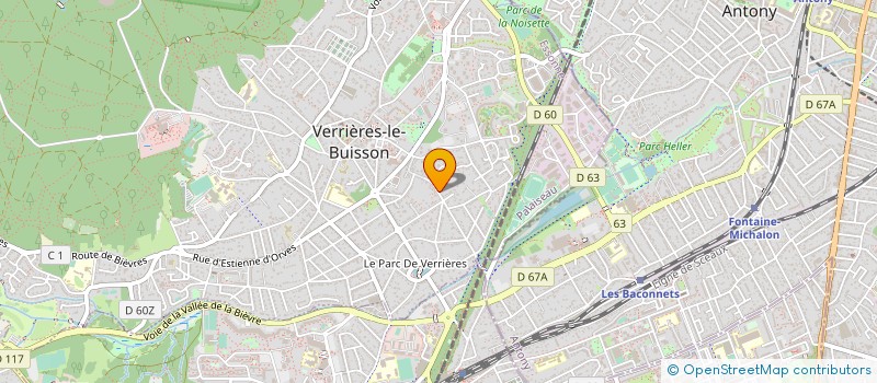 localisation de l'entreprise STAM CONSULTING à VERRIERES-LE-BUISSON