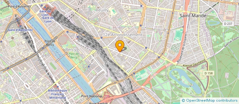 localisation de l'entreprise STAM DIFFUSION SARL à PARIS