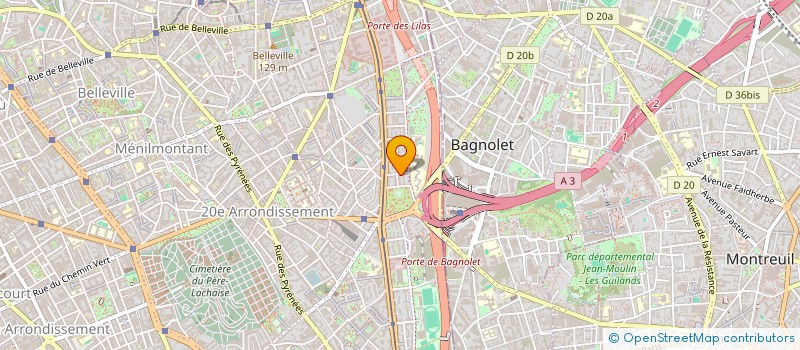 localisation de l'entreprise STAM INTERNATIONAL  PARIS