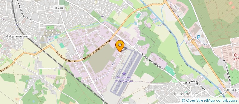 localisation de l'entreprise STAMAG à HAGUENAU