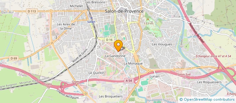 localisation de l'entreprise STAME  SALON-DE-PROVENCE